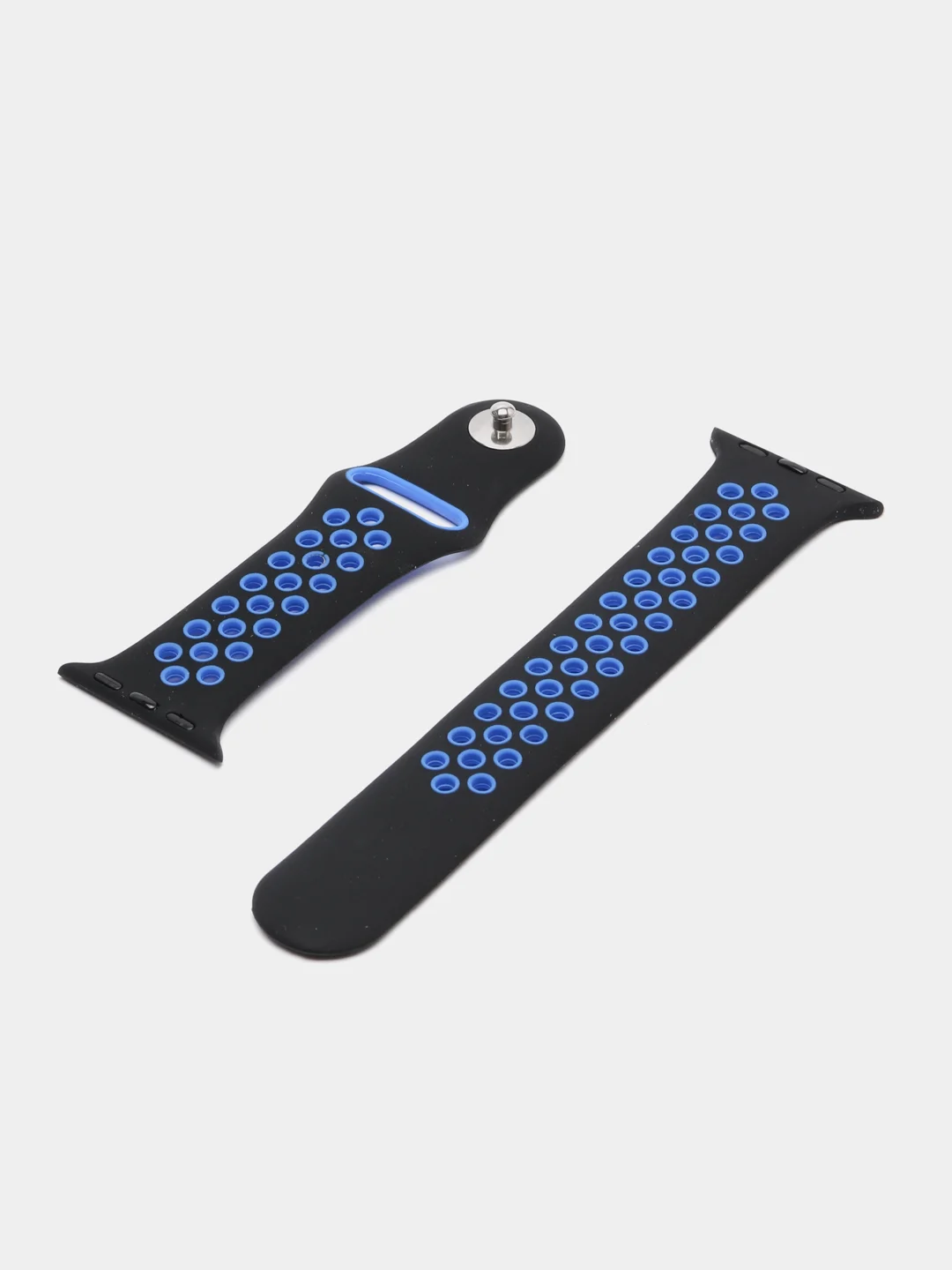 Синий ремешок, бампер и стекло Apple Watch Classic 38 40 42 44 mm Series 1, 2, 3, 4, 5, 6, SE