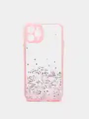 Розовый чехол для iPhone 11 Pro с блестками, силиконовый