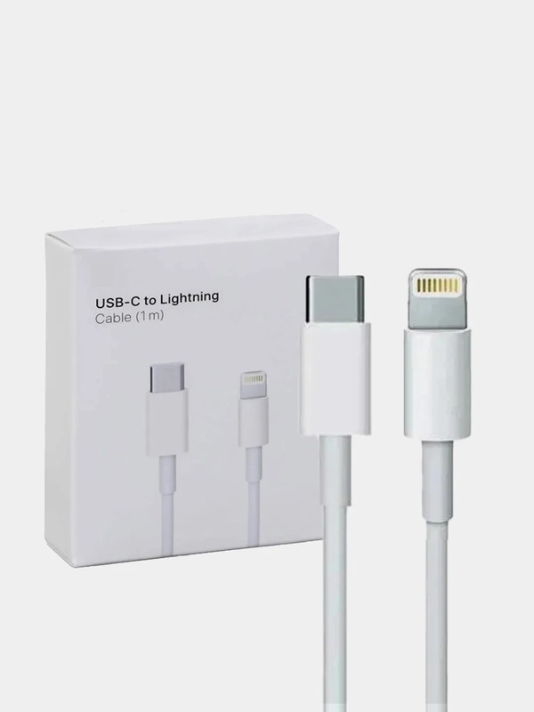 Кабель Type-C to Lightning для быстрой зарядки, 1 м
