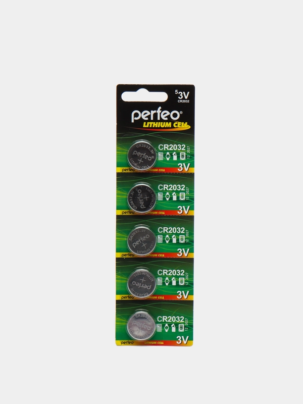 Батарейка Perfeo CR2032,  литиевая