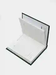 Ежедневник зеленый недатированный А6, 160 л., бумвинил, OfficeSpace