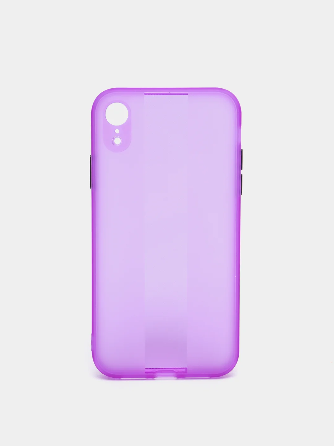 Фиолетовый чехол на iPhone XR, 1,5 мм Плотный цветной