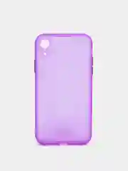 Фиолетовый чехол на iPhone XR, 1,5 мм Плотный цветной