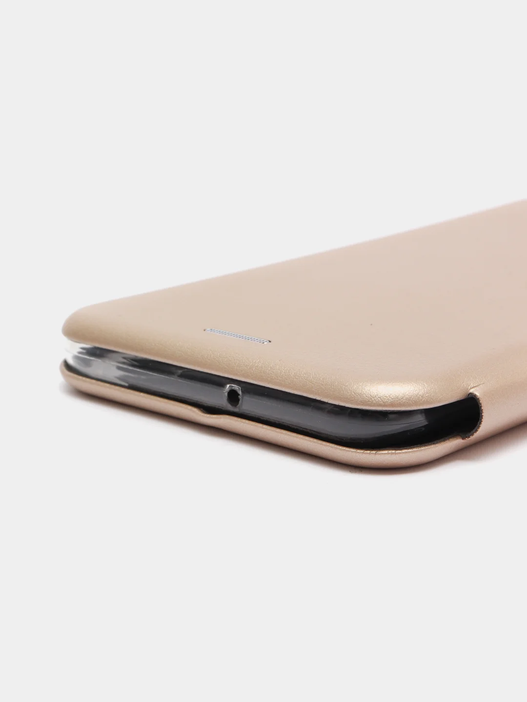 Золотой чехол-книжка Samsung Galaxy A20 / A30, Самсунг Галакси А20 / А30