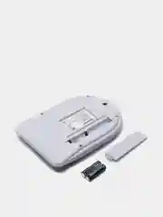Белый кухонные весы Blackton Bt KS1001, электронные весы на батарейках, ДО 10 КГ