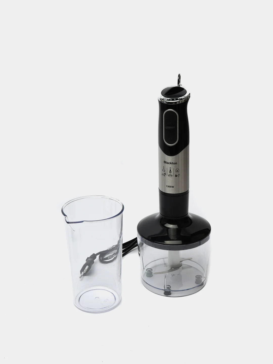 Блендер погружной Blackton HB1233SS, 1300 Вт, 8 скоростей