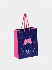 Пакет подарочный Space Cat, 18 х 23 х 10 см