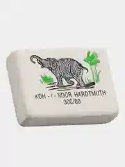 Ластик Koh-I-Noor "Elephant" 300/80, прямоугольный, натуральный каучук, 26*18,5*8мм