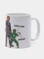 Красный кружки с принтом из сериалов и мультфильмов