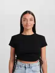 Черный топ на каждый день