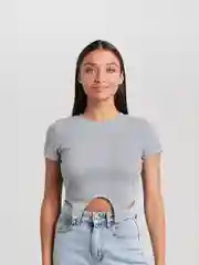 Топ на каждый день, цвет серый