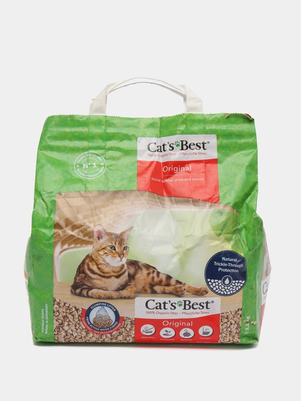 Наполнитель для кошачьего туалета Cats Best, комкующийся