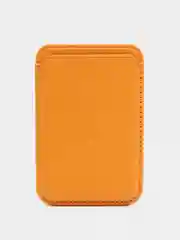 Оранжевый чехол-кошелек MagSafe на iPhone 12, 13 Pro Max, Mini, с карманом для карт