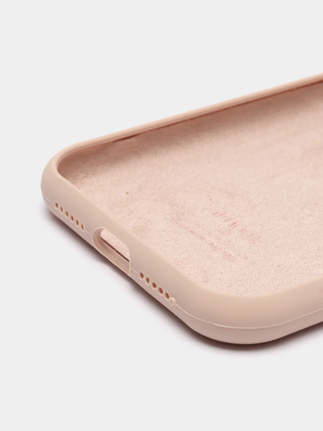 Кремовый чехол Silicone Case для iPhone 11 силиконовый (айфон 11)