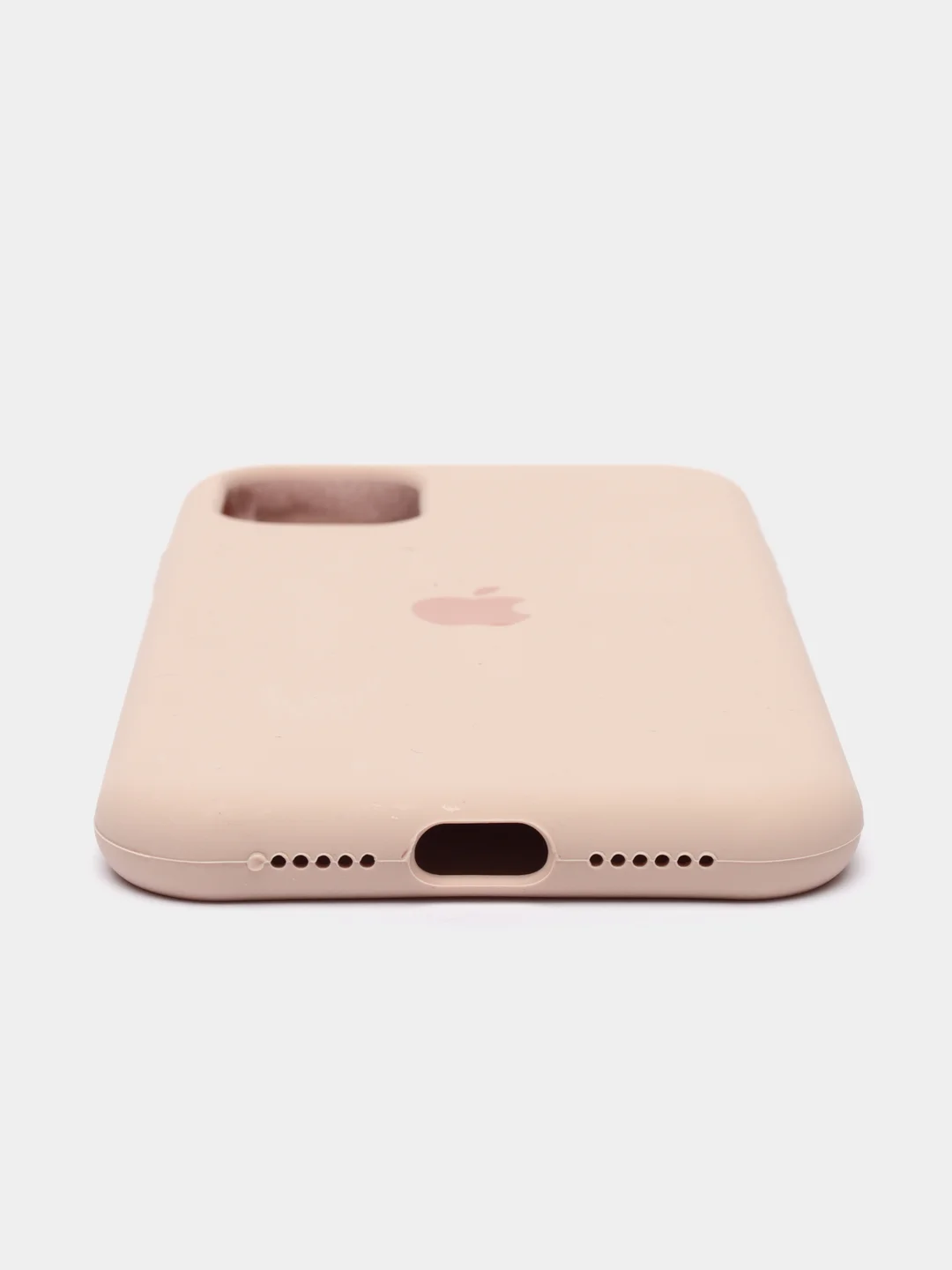 Кремовый чехол Silicone Case для iPhone 11 силиконовый (айфон 11)