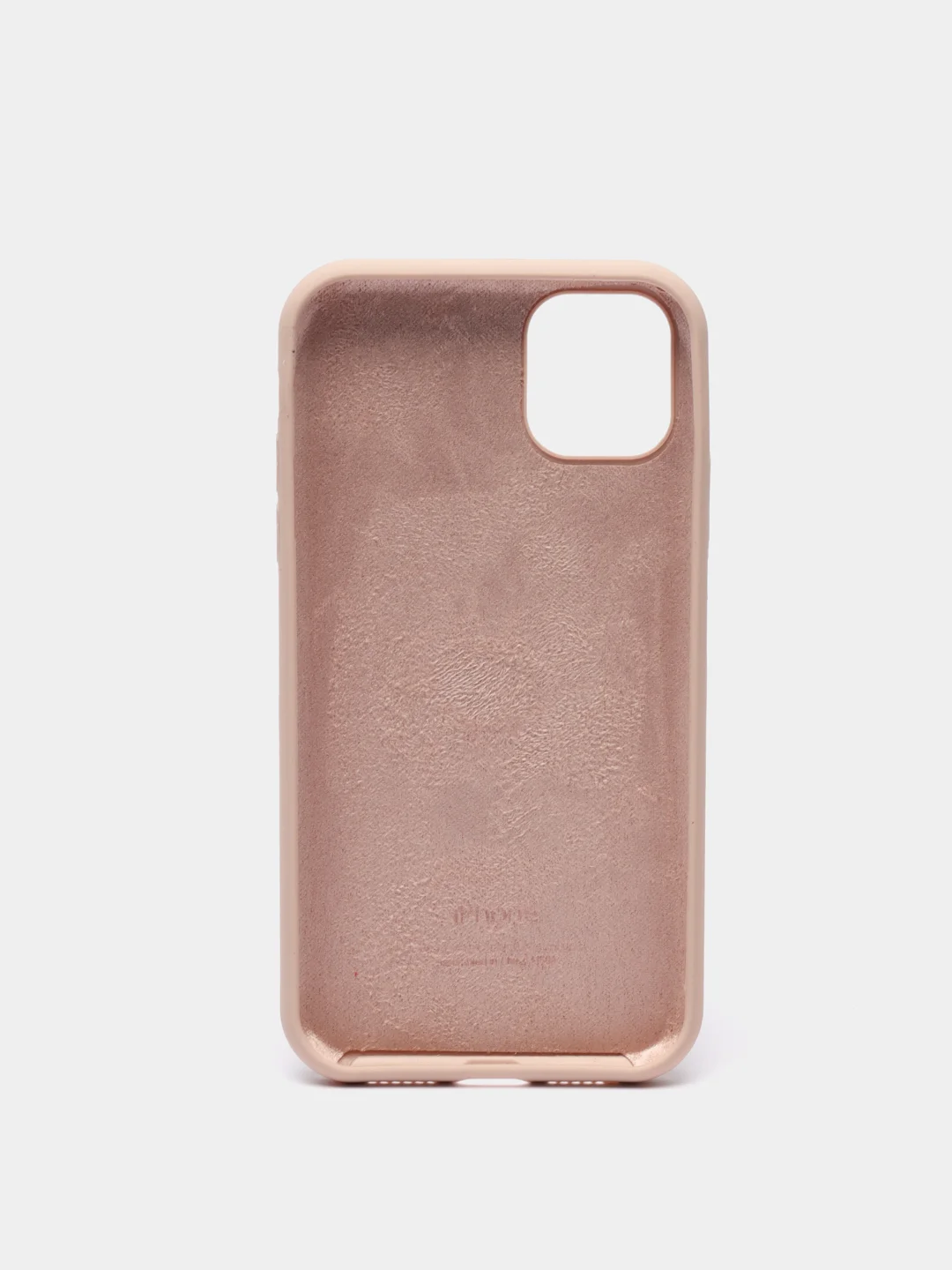 Кремовый чехол Silicone Case для iPhone 11 силиконовый (айфон 11)