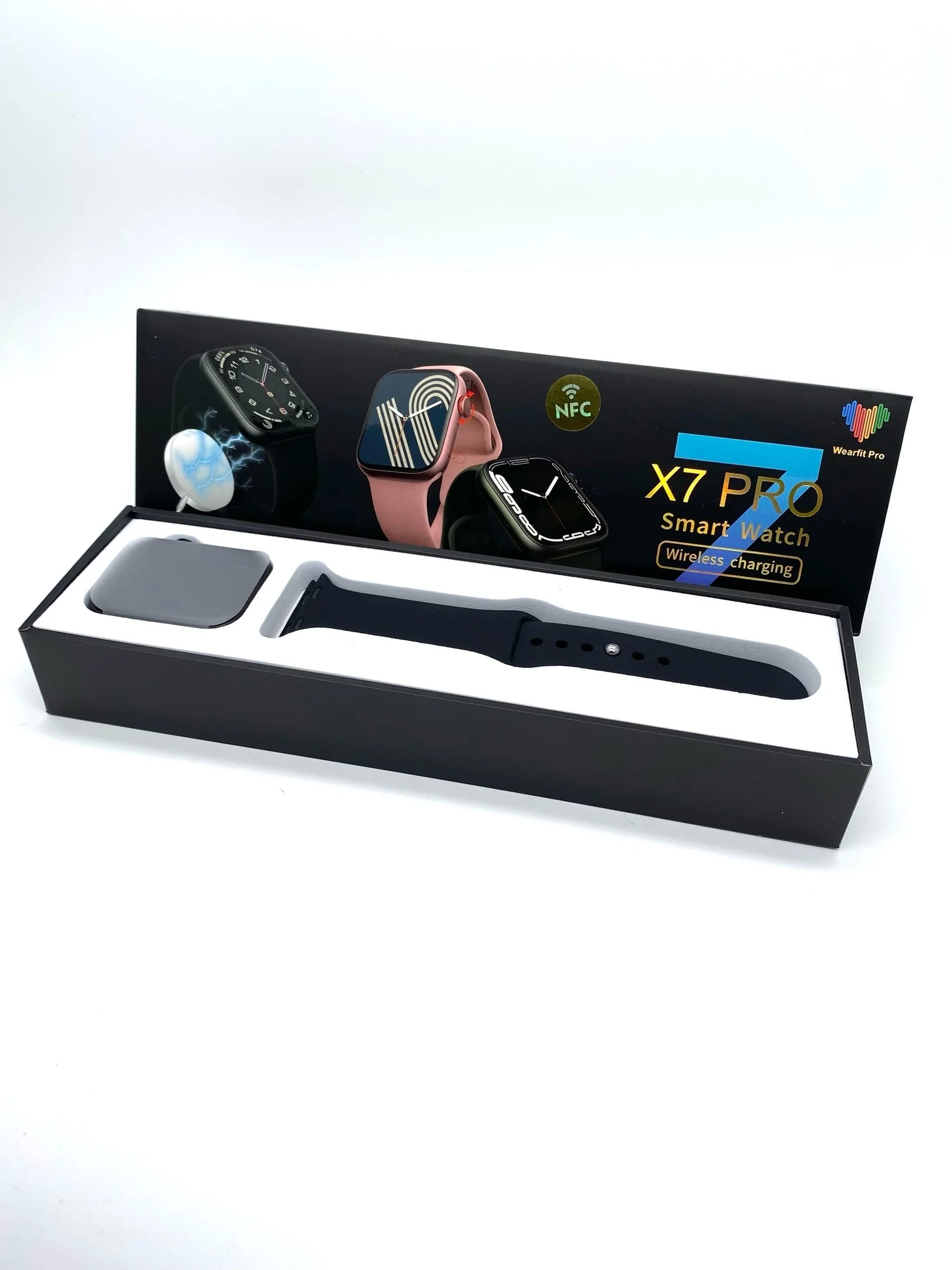 Зеленый смарт часы Smart Watch X7 PRO / NFC