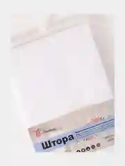 Белый штора для ванной