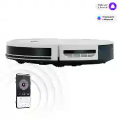 Робот-пылесос Polaris PVCR 1028 Wi-Fi IQ Home, белый