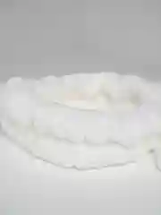 Белый бант-повязка на голову OMG, повязка для макияжа, супер мягкая повязка для умывания ОМГ