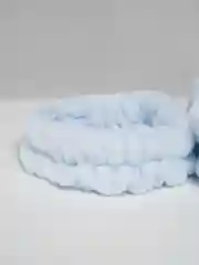 Голубой бант-повязка на голову OMG, повязка для макияжа, супер мягкая повязка для умывания ОМГ