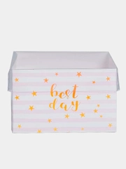 Коробка Best day, на 4 капкейка