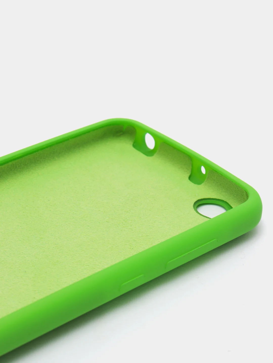Салатовый чехол  Silicone Cover Case для Xiaomi Redmi GO, силиконовый