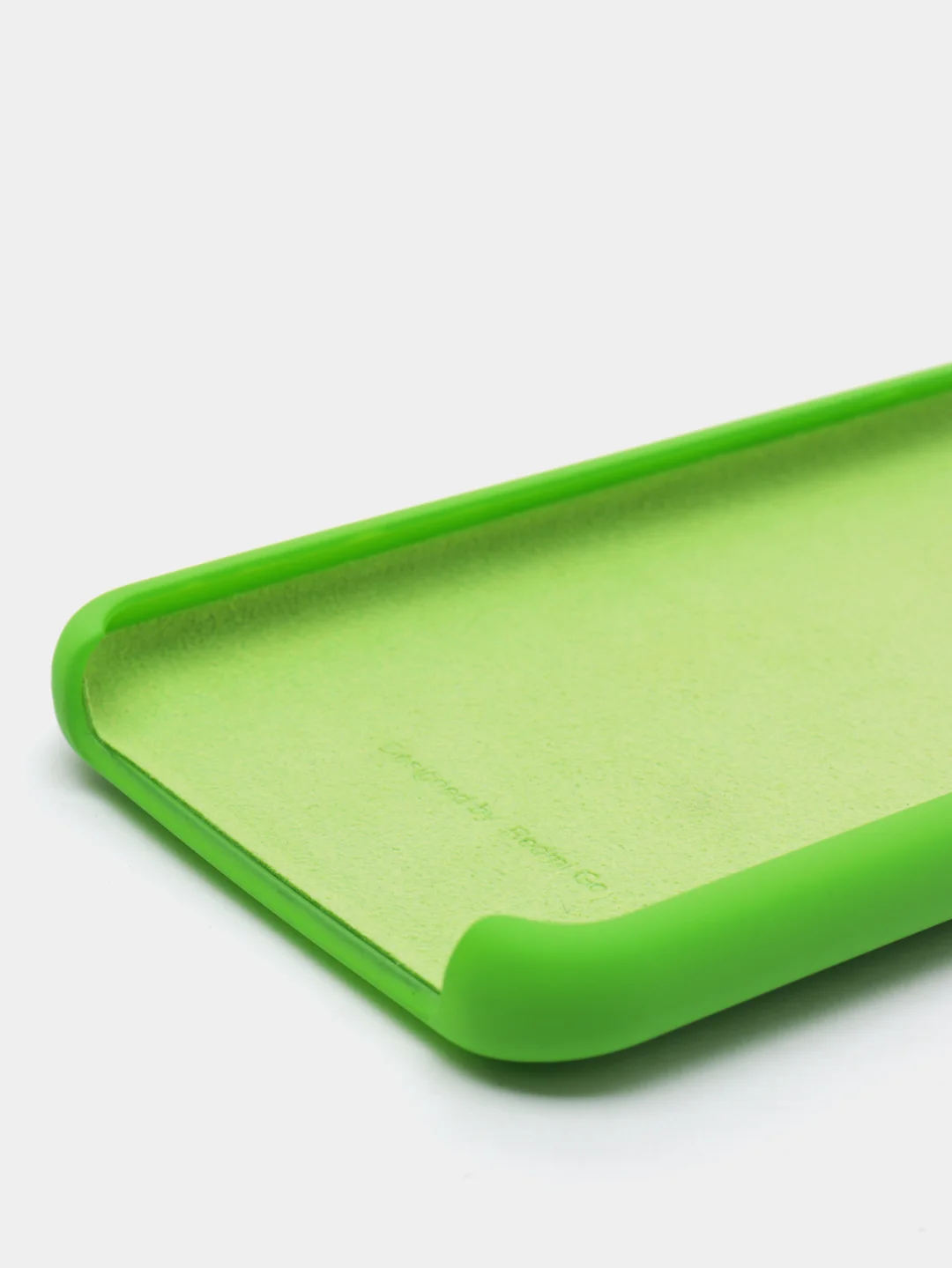 Салатовый чехол  Silicone Cover Case для Xiaomi Redmi GO, силиконовый