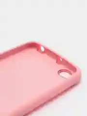 Розовый чехол  Silicone Cover Case для Xiaomi Redmi GO, силиконовый
