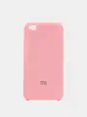 Розовый чехол  Silicone Cover Case для Xiaomi Redmi GO, силиконовый