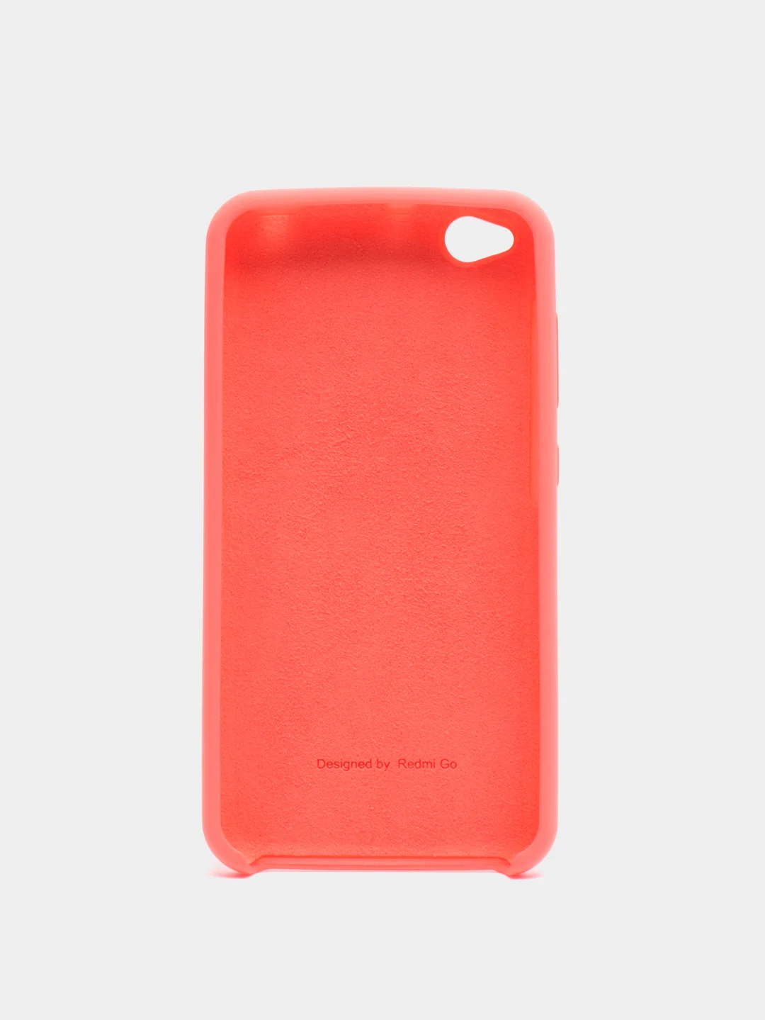 Оранжевый чехол  Silicone Cover Case для Xiaomi Redmi GO, силиконовый