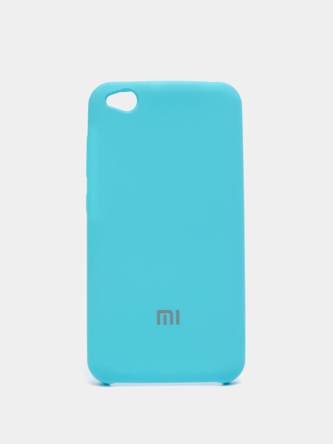 Светло-синий чехол  Silicone Cover Case для Xiaomi Redmi GO, силиконовый