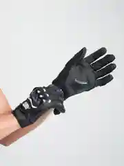 Перчатки мотоциклетные с защитными вставками, пара, размер M, черные