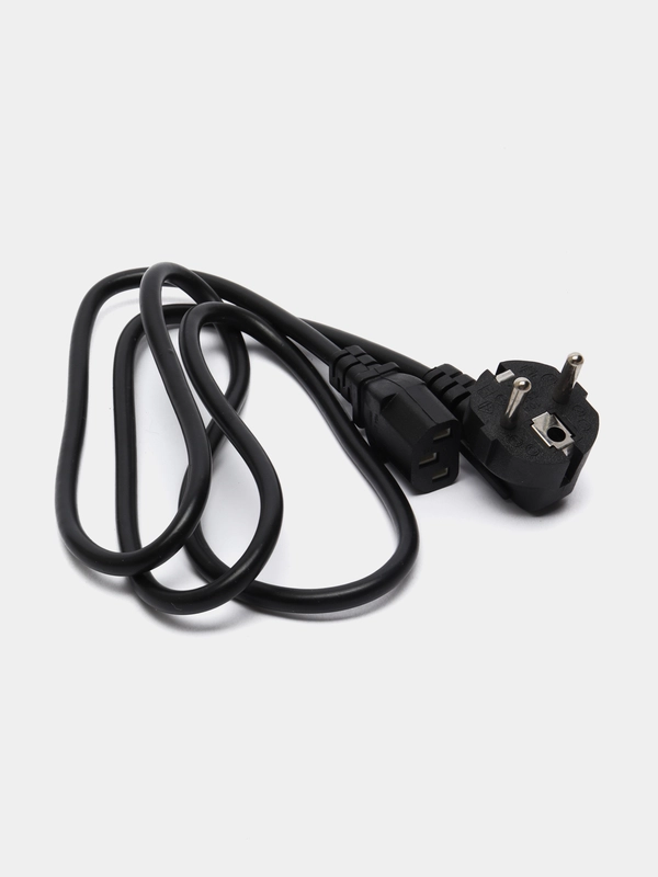 Шнур питания с заземлением IEC 60320 C13/Schuko, 10 А, 250 В, длина 1,2 м
