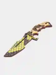 Бордовый нож деревянный "охотник" кс го / cs go, 18 видов