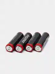 Батарейка пальчиковая солевая AA R6 SmartBuy 1.5V, 4 штуки