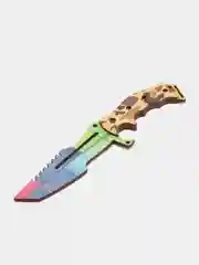 Голубой нож деревянный "охотник" кс го / cs go, 18 видов