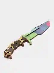 Голубой нож деревянный "охотник" кс го / cs go, 18 видов