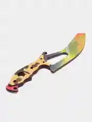 Бежевый меланж нож деревянныйт Зуб кс го / cs go, 19 видов