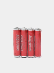 Батарейки SmartBuy AAA 1.5V LR03, 4 штуки