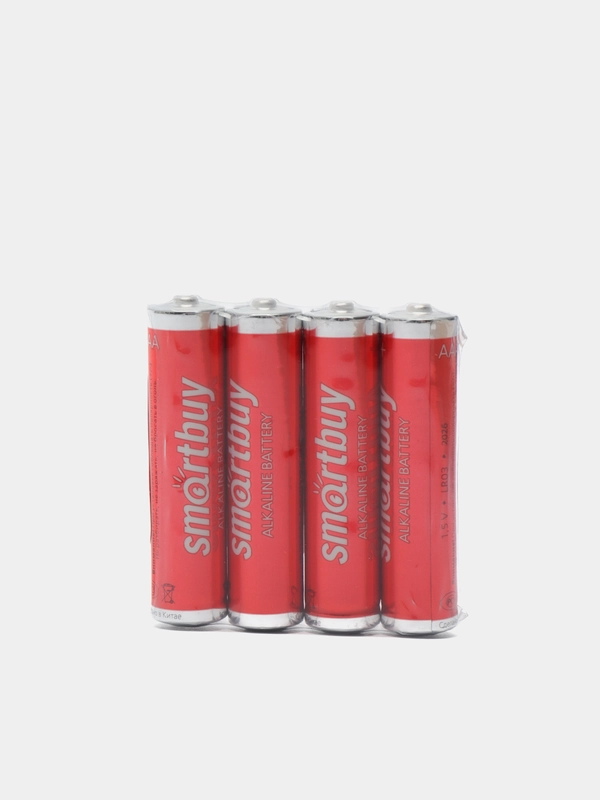 Батарейки SmartBuy AAA 1.5V LR03, 4 штуки