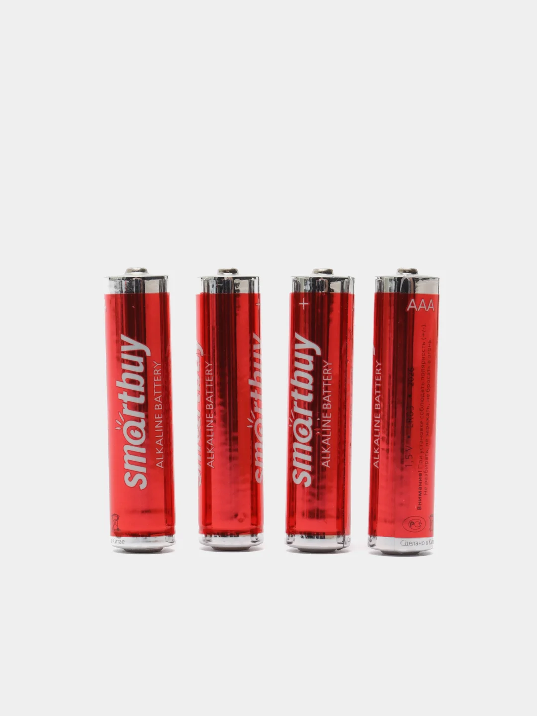 Батарейки SmartBuy AAA 1.5V LR03, 4 штуки