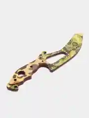 Бежевый нож деревянныйт Зуб кс го / cs go, 19 видов