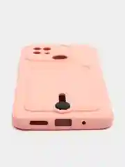 Конфетный чехол Xiaomi Redmi 10C / Poco C40, Сяоми Редми 10С, Поко С40 силиконовый с карманом для карты