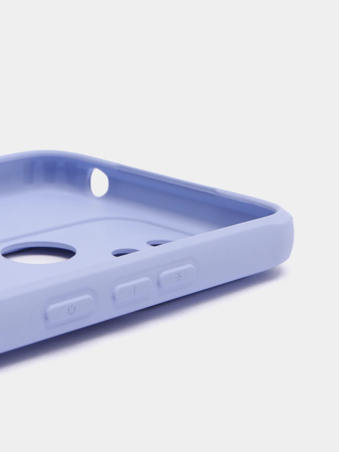 Лавандовый чехол Xiaomi Redmi 10C / Poco C40, Сяоми Редми 10С, Поко С40 силиконовый с карманом для карты