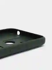 Зеленый чехол Xiaomi Redmi 10C / Poco C40, Сяоми Редми 10С, Поко С40 силиконовый с карманом для карты