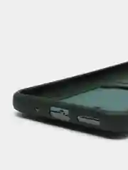 Зеленый чехол Xiaomi Redmi 10C / Poco C40, Сяоми Редми 10С, Поко С40 силиконовый с карманом для карты