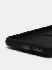 Черный чехол Xiaomi Redmi 10C / Poco C40, Сяоми Редми 10С, Поко С40 силиконовый с карманом для карты
