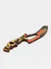 Зелёный хаки нож деревянныйт Зуб кс го / cs go, 19 видов