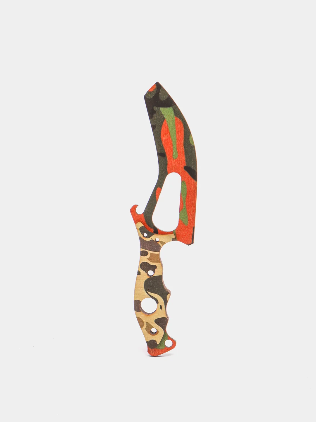 Зелёный хаки нож деревянныйт Зуб кс го / cs go, 19 видов